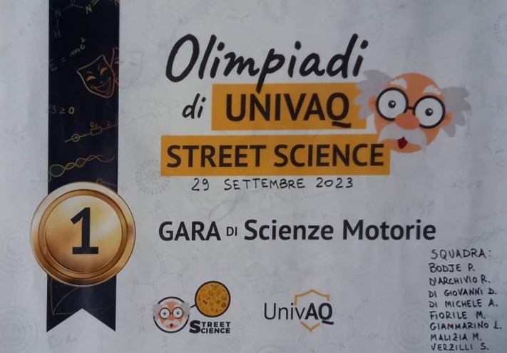 UNIVAQ Street Science 2023 Comunicato stampa